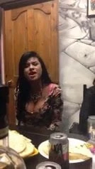 Big Boobs Girl Singing