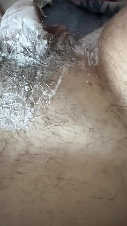 I was shaved completely