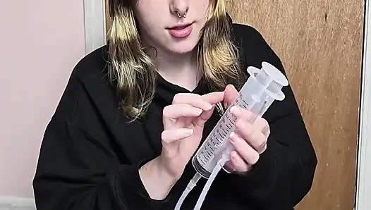 Enema Syringe Farts