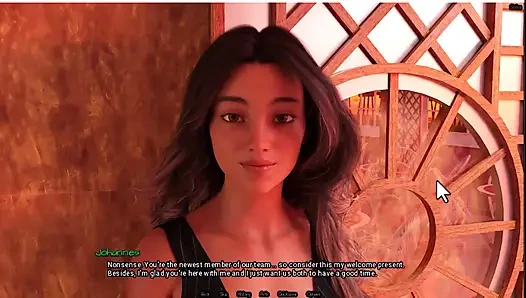 Radiant 6, waiter shows me her boobs