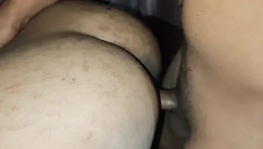 Echtes ehepaar, privater selbstgedrehter moment