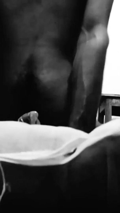Young Horny Boy fucking pillow hard ,masturbating with big cock | Clip 1