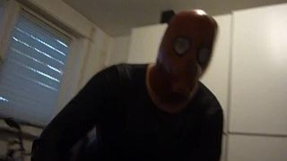 fucking my slave Mel into her Rubbermask 1