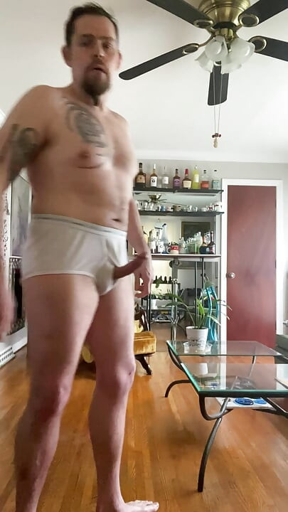 Taking off my briefs