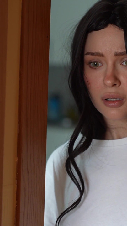 Сестра притворилась секс куклой, она не знала, что я трахаю эту куклу в задницу. Анальный кремпай | Клип 1