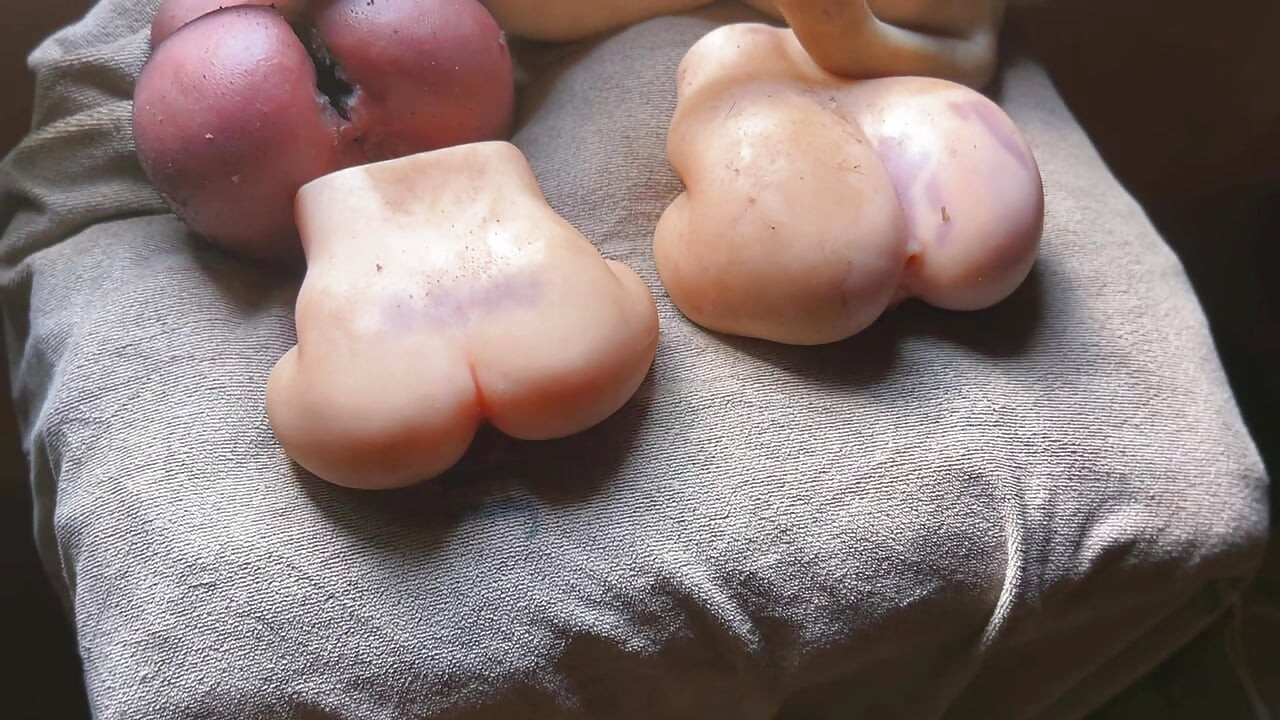 Threesome love toy Cum hard