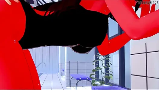 Meru the succubus Bikini doggy sex