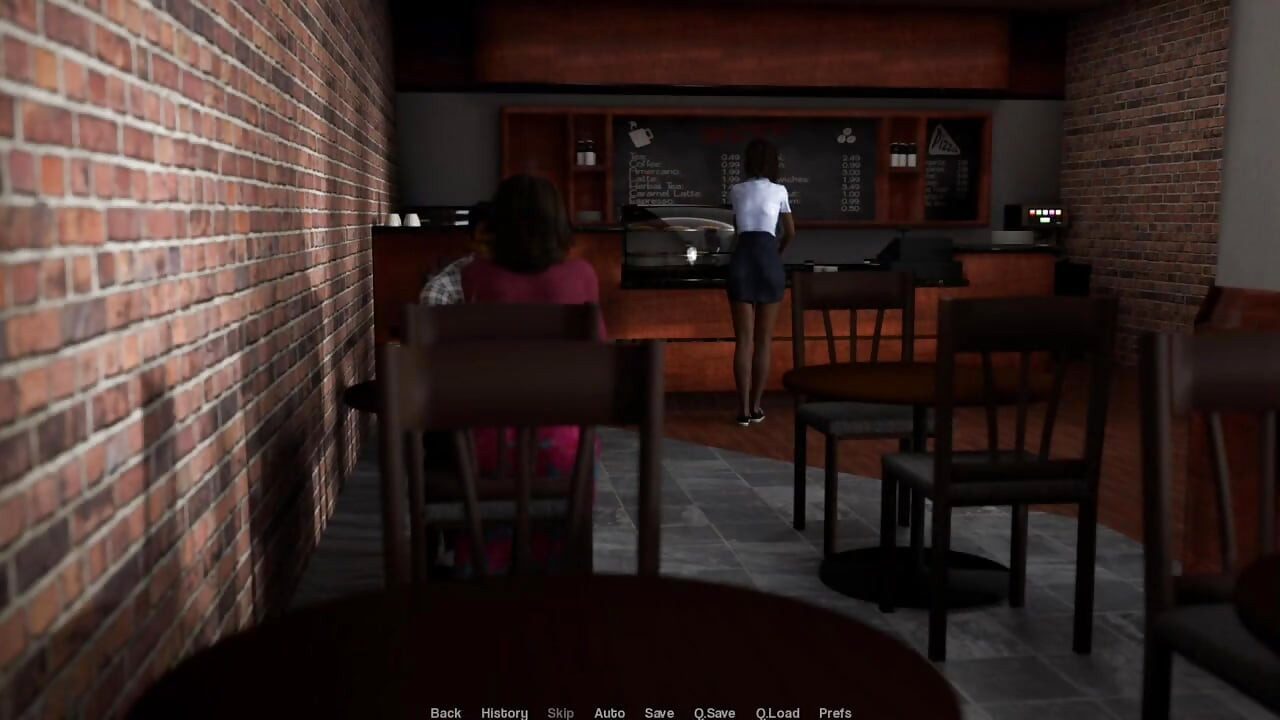 Daleko od kuće deo 27 Eboni lepotica u kafiću od Loveskysan69
