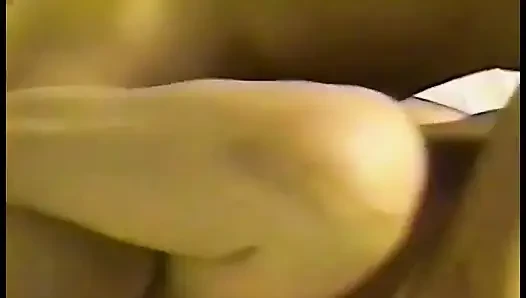 Girl takes cumshot on her belly &amp; gets her pussy filled with two dicks after BJ
