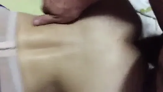 Mrs takes it in the ass and I cum there too