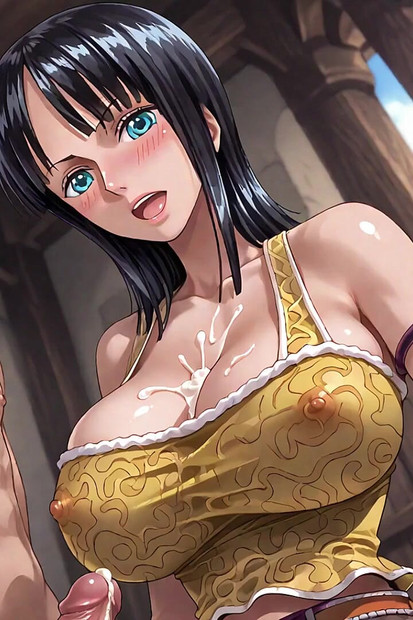 Ai Image One Piece Robin Hen (Skypiea)