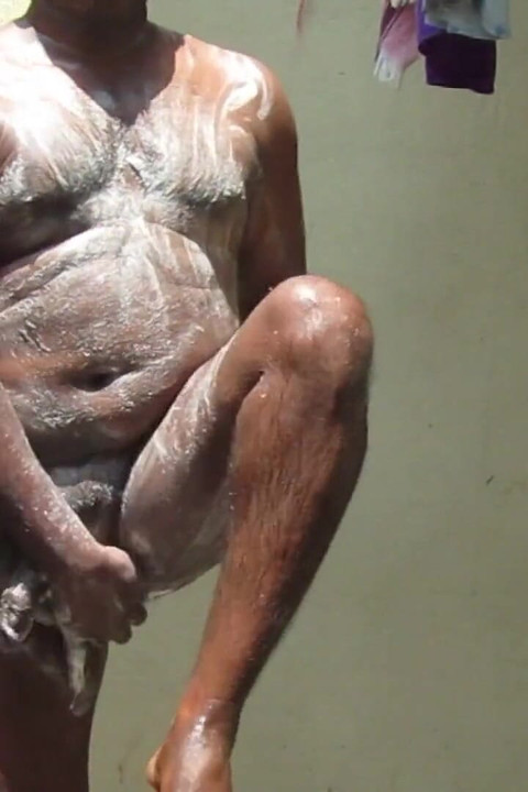 Hot Tamil Cock Man Soap Massage to Release Cum