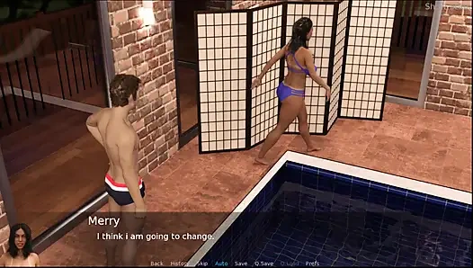 Projekt, heiße ehefrau # 44: Aaron kommt über emily, während Johannes zuschaute