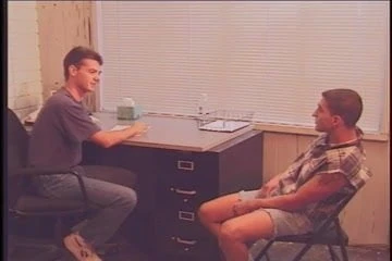 Office gay fuck