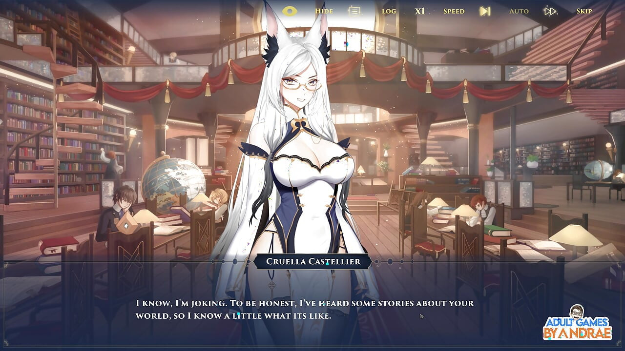 Wanderer: Broken Bed Gameplay Part 2 - Nighttime Blowjob by Isabella