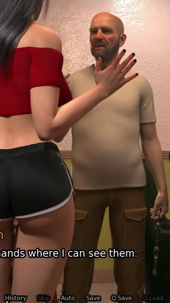 "Tapılan evlilik - bölüm 2 - v0.5 - Bay Thompson Evelyn'den elle muamele çekiyor - demo" dan unutulmaz bir an