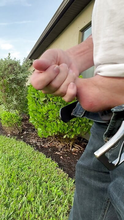 Strokin Outside