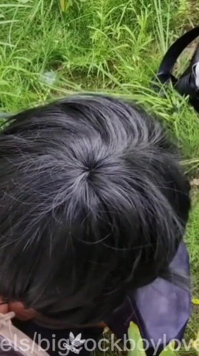 Powerful moment from "Fucked Sissy femboy in the bushes in public ! Hot cruise fuck fisherman and daddy on fishing"