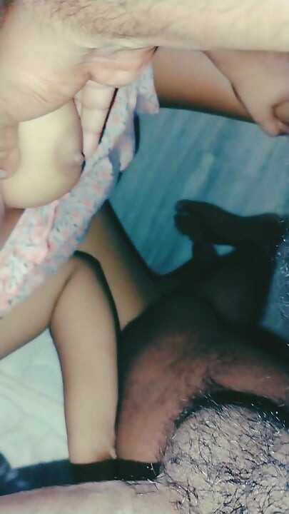 Stepsister Get Hard time and Wants to Drink Cum