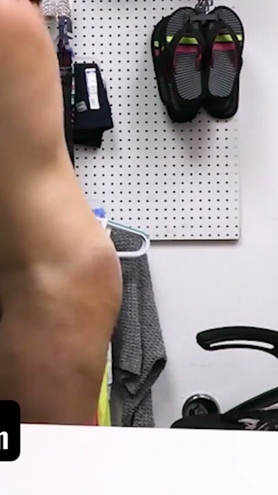 Shoplyfter - Hot Teen Caught Stealing Around The Store And Is Brought Into Custody By Theft Officer | Clip 3
