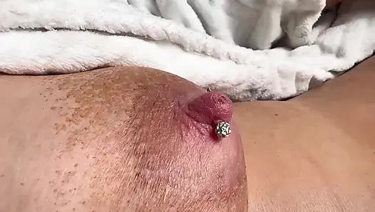 Meme ucu piercing ibadeti - meme halkalarımı değiştiriyorum ve meme ucu turu
