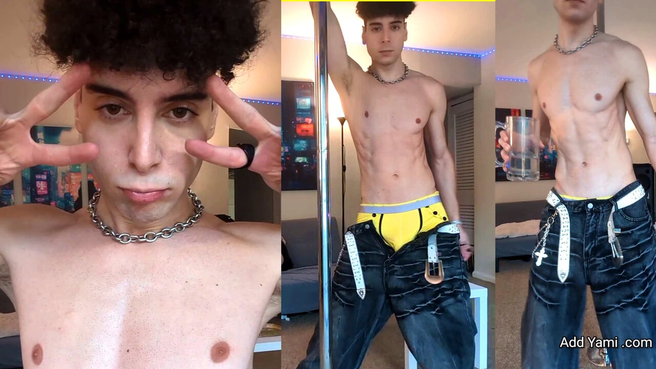 TikTok e-boy stripping and dancing for you