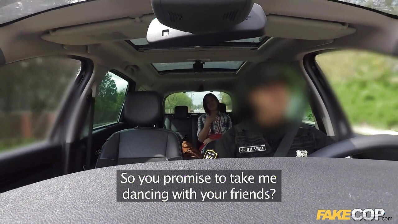 Fake Cop - Officer Cums Hard for Amateur Redhead