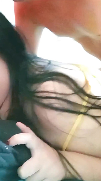 My stepson found me alone in bed and I couldn't resist. | Clip 1