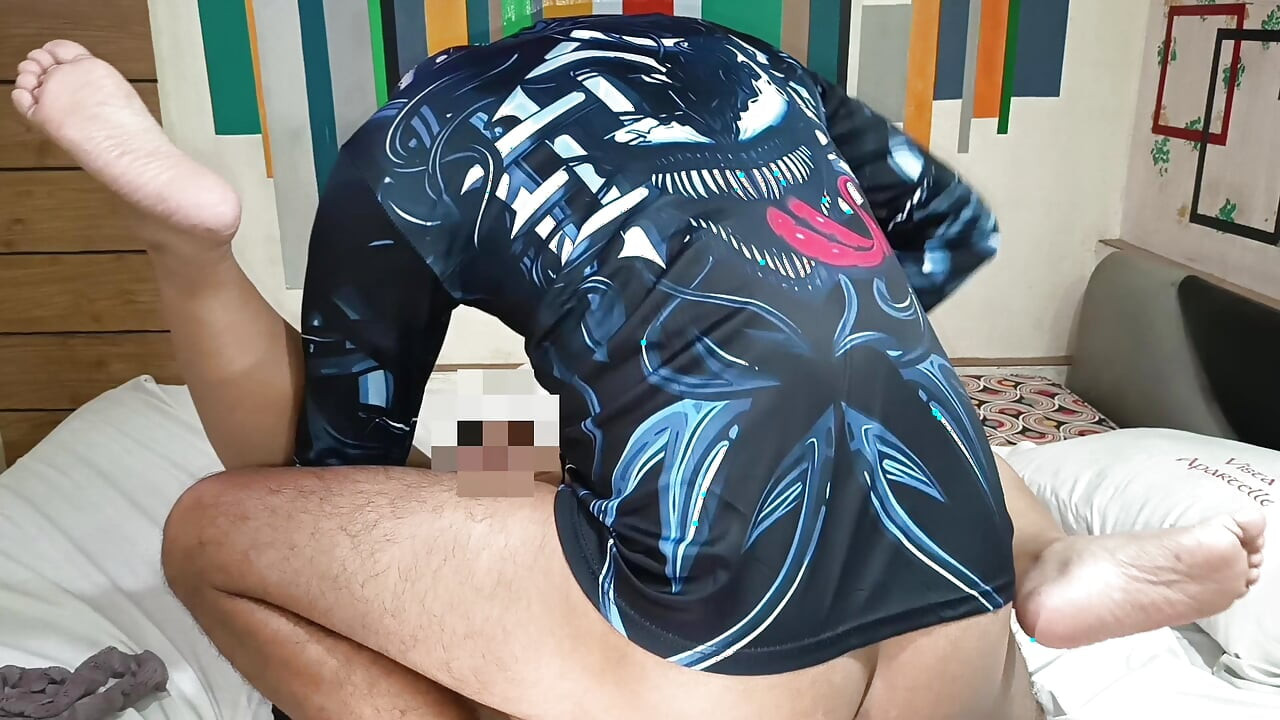 Descuidado segundos trío doble preñada