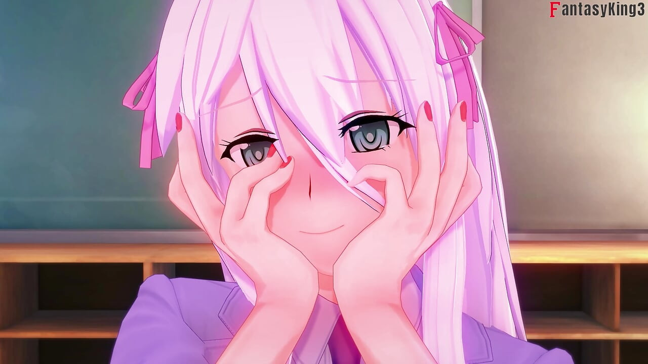 Rossweisse almost catch me fucking Akeno - DXD NTR Madness Series