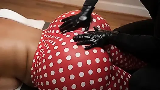 "Horny Neighbor BBW Gets Oiled Face Down - Risky Home Massage"