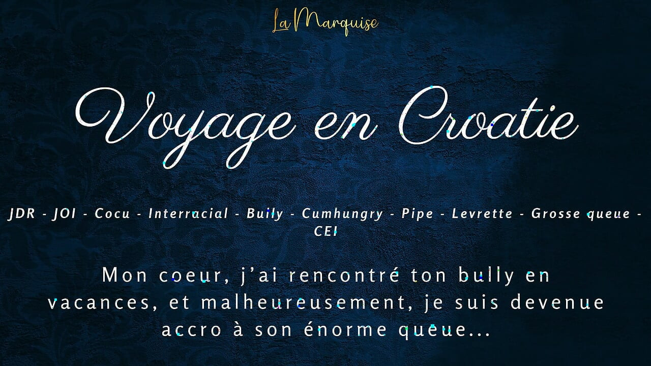 French Audio Porn | Your bully black gets me high on vacation