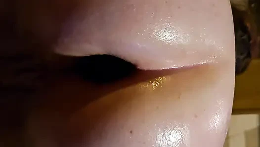 Özensiz götlü kaltak yağlı götlü büyük btootyhole tıkalı