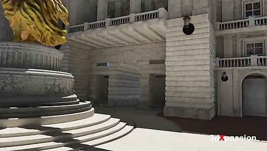 Mahkota Godaan Elizabeth Rules Nexus-3. Blowhob, cowgirl, sidefuck, misionaris