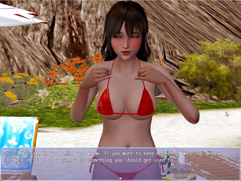 Coming of Ages - gameplay - rollspel - fotografering 5 - på stranden