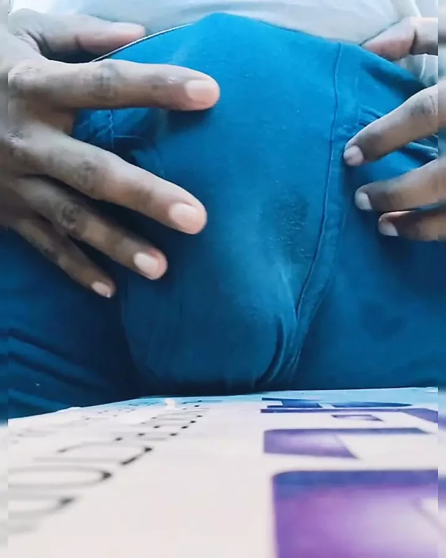 Black sexy cock cum shot