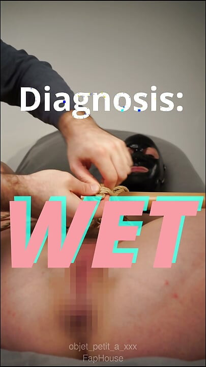 Diagnostika Mokrá !! Doktor mi zkontroloval díry a zjistil, že mám v sobě přebytek stříkající tekutiny