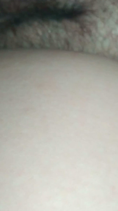 I let this big, veiny dick spank my pussy and its big, red head play at the front door | Clip 1