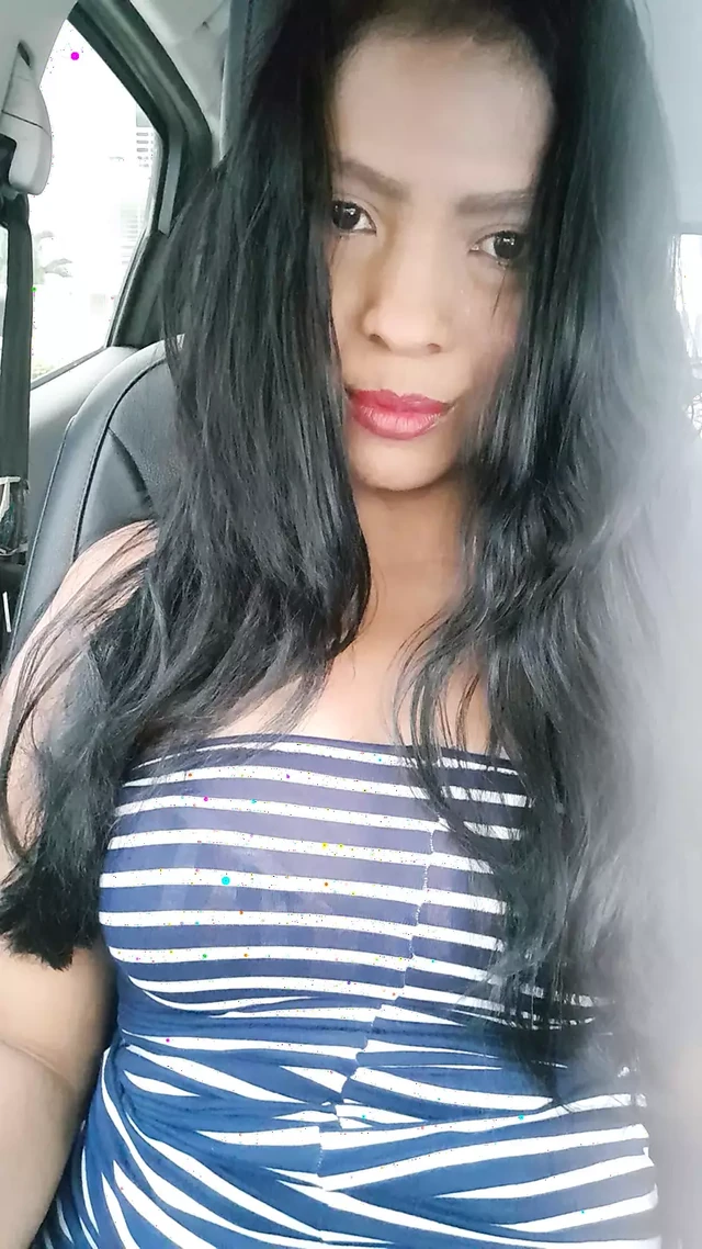 Hot girl and driving