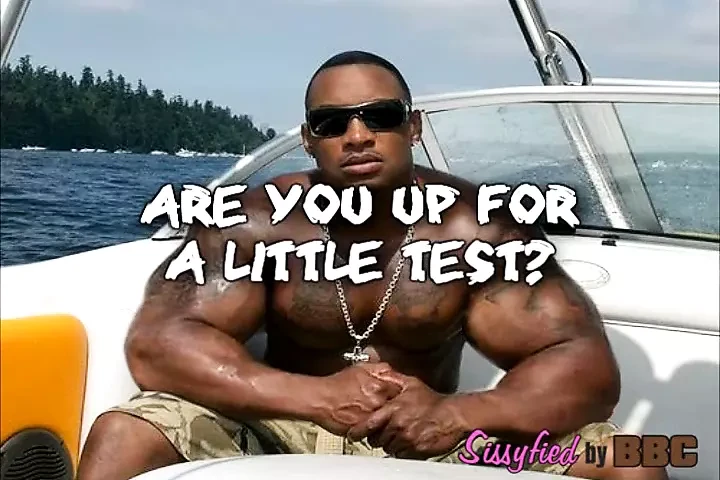 White boy test - Find out if you are a sissy for BBC