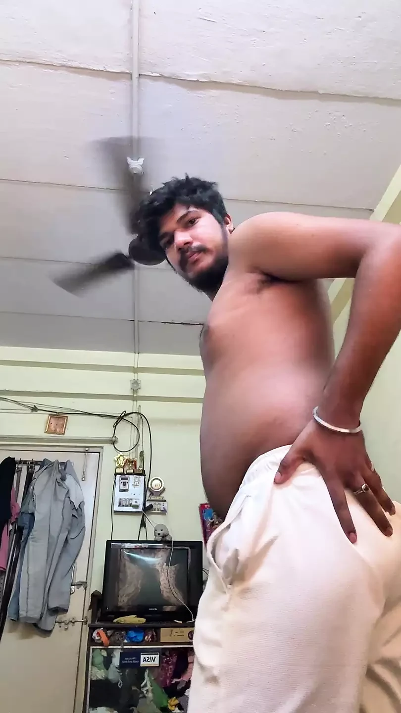 Daddy masturbation with big dick