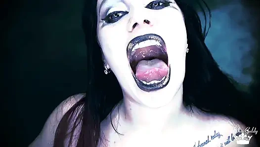 Zalim Banshee ağzına boşaldıktan sonra seni yalayacak ve tekrar tekrar diriltecek