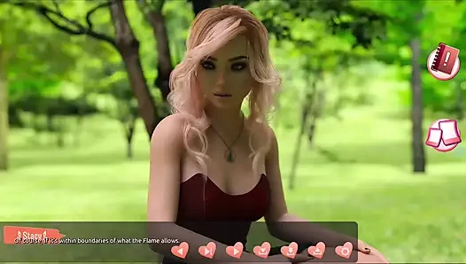 Membantu cewek-cewek seksi #3 - Johannes menyelidiki puncaknya untuk melihat apa yang sedang dilakukan gadis di kabin ini.