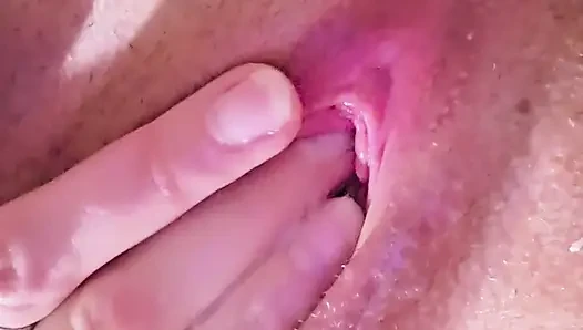 Fetish Girl Ana Liz Teases Her Horny Pussy with Tweezers in the Bathtub...