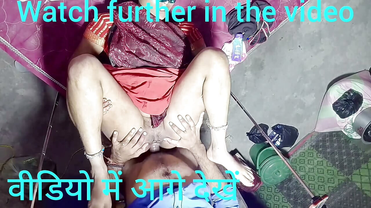 Stepmom's ass fucked by stepson's cock in missionary style Hindi audio