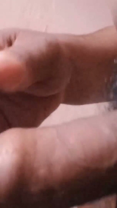 Sexy Indian boy masturbates in his grandma's bathroom and he cums | Clip 1