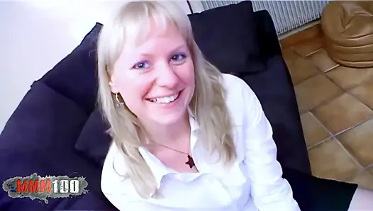 Lavandra May: First Anal Penetration for This Blonde with Big Tits