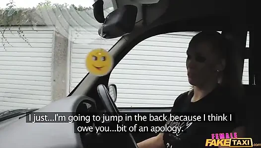 Female Fake Taxi - Student and Driver Caught Fucking