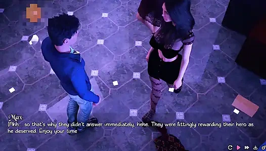 Pure love # 14 - Die mädchen und Jack hatten einen 4sum.