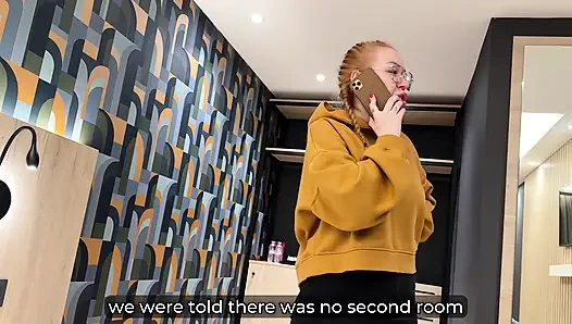 Step Mom Wakes up Grinding on Stepson in Shared Bed - Creampie Ensues!